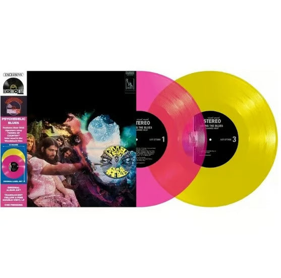 Canned Heat Living the Blues 2LP -Pink&Yellow vinyl-
